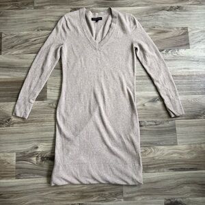 Banana Republic Italian Superloft Sweater Dress Italian Yarn Wool Blend Size XS